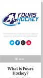 Mobile Screenshot of fourshockey.com